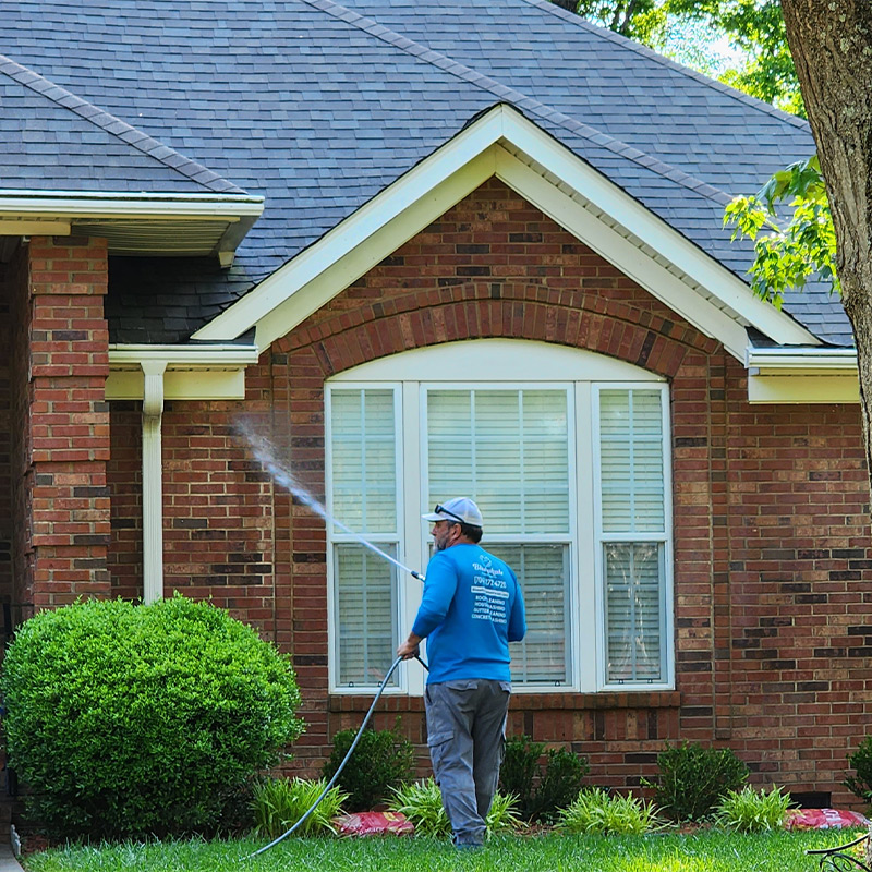 6 components of a professional house washing service